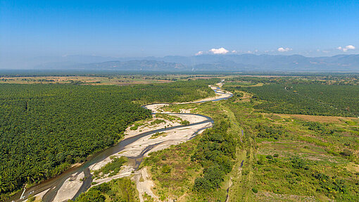Fluss in Alta Verapaz 