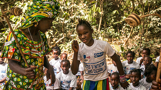 Fest für ein beschneidungsfreies Dorf in Mali