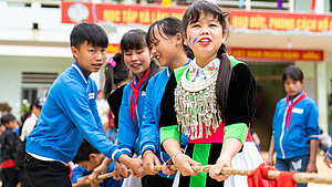 Projektteilnehmende in Vietnam