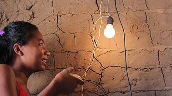 Solarpanels für junge Unternehmen in Bolivien