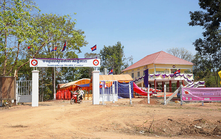 Das Gesundheitszentrum von Santepheap 