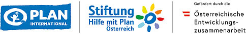 Logo von Plan International, Stiftung Hilfe mit Plan Österreich und ADA