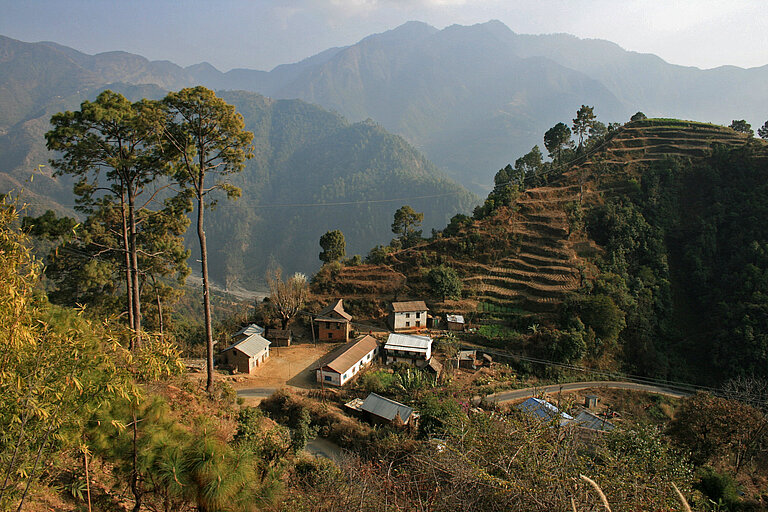 Im Mittelgebrige von Nepal