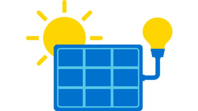 Sonne und Solarzellen