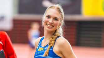 Porträt der Sportlerin Christiane Krifka