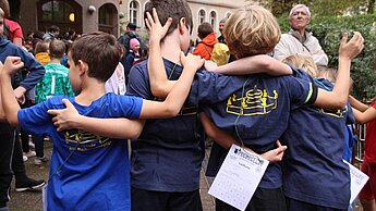 Der Lauf stand ganz unter dem Motto: Gemeinsam sind wir stark.