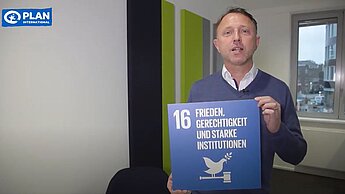 Plan International Deutschland – SDG 16 Frieden, Gerechtigkeit und starke Institutionen