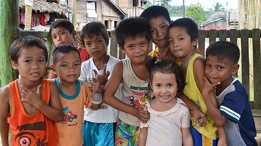 Infomaterial zum Schutz vor Kinderhandel in den Philippinen