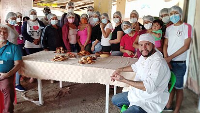 Projektteilnehmende in Bolivien