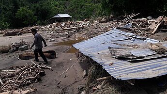 Regionen wie Kathmandu in Nepal werden immer wieder von Naturkatastrophen heimgesucht. © Plan International