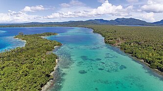 Tropisches Insel-Paradies Salomonen