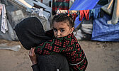 Plan leistet Nothilfe für die Kinder und ihre Familien im Gaza-Konflikt. ©Tdh / Abed Zagout