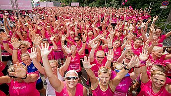 Der Barmer Women’s Run in Stuttgart. © Nobert Wilhelmi