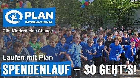 Laufen mit Plan - Spendenlauf Aktionspaket