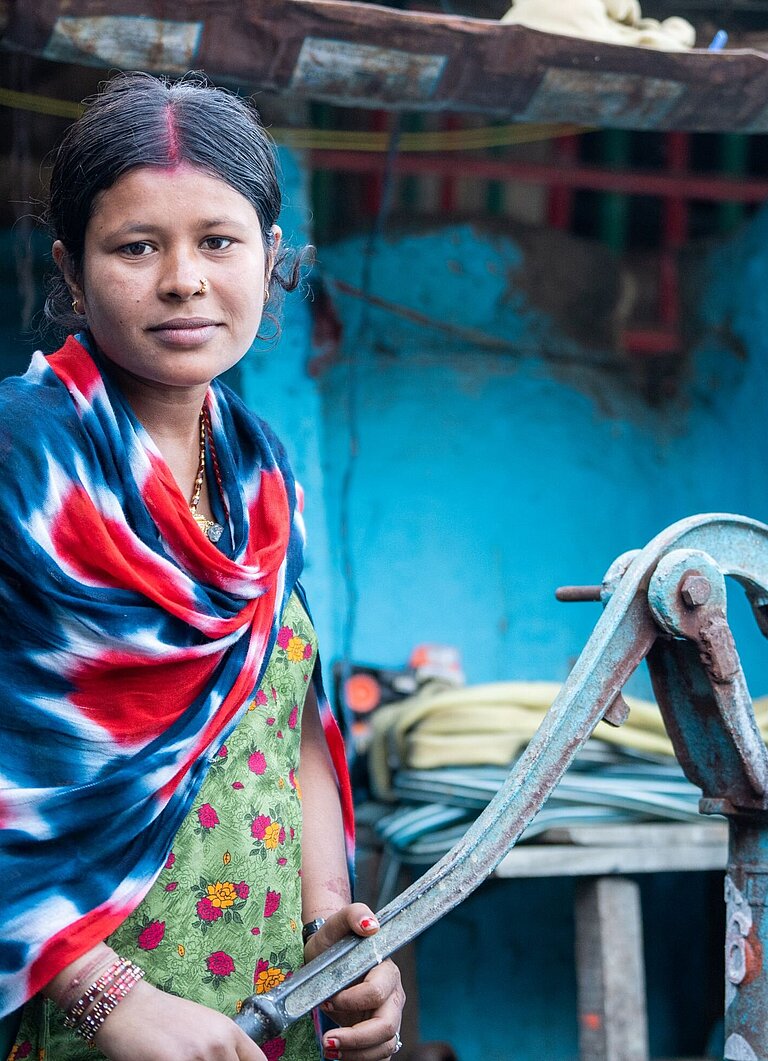Ranju und Wasserbrunnen