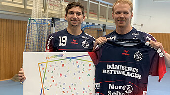 Plan versteigert signiertes Heimtrikot und Fan-Bild der SG Flensburg-Handewitt Plan versteigert signiertes Heimtrikot und Fan-Bild der SG Flensburg-Handewitt