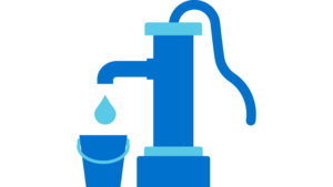 Icon einer Wasserpumpe.