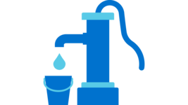 Icon einer Wasserpumpe.