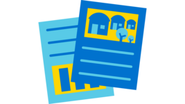 Icon eines Projektberichts.
