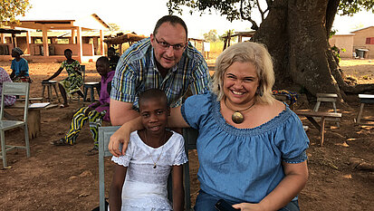 Patenbesuch in Togo