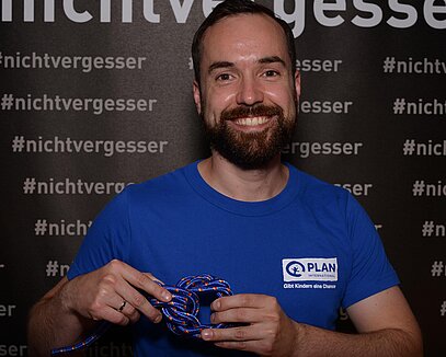 Fabian Böckler,Teamleiter Disaster Risk Management bei Plan International Deutschland, ist auch ein #nichtvergesser. © Ruben Kindel Photography