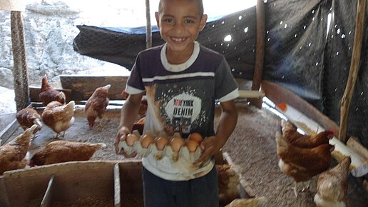 In Ecuador leiden 25 Prozent der Kinder unter chronischer Mangelernährung.