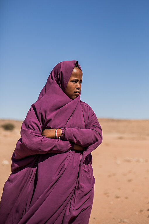 Hamda aus Somalia