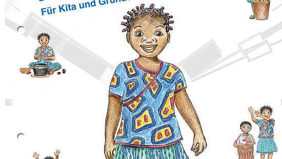 Plan International Deutschland: Durch den Tag mit Aminata - Kinder in Westafrika - Kita - Kindergarten - Grundschule