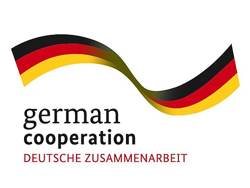 Mit Unterstützung des Bundesministeriums für wirtschaftliche Zusammenarbeit und Entwicklung (BMZ) Logo BMZ für Deutsche Zusammenarbeit