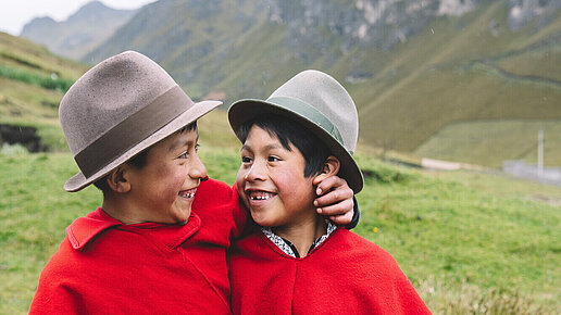 Dank der Nährstoffreichenversorgung können Kinder gesund aufwachsen. 