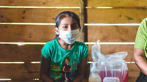 Hygiene-Kit für eine Familie in Guatemala
