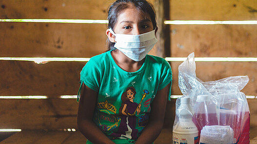 Hygiene-Kit für eine Familie in Guatemala