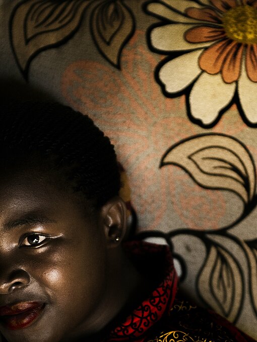 Jaqueline aus Kibera Eine Nahaufnahem eines Gesichts, man sieht nur einen Teil davon