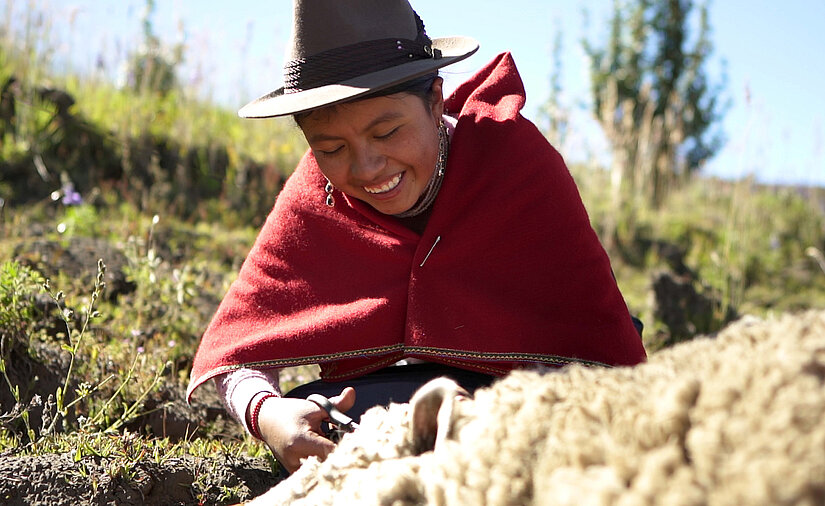 In Lauritas Gemeinde bietet Landwirtschaft die Lebensgrundlage der meisten Familien. ©Plan International