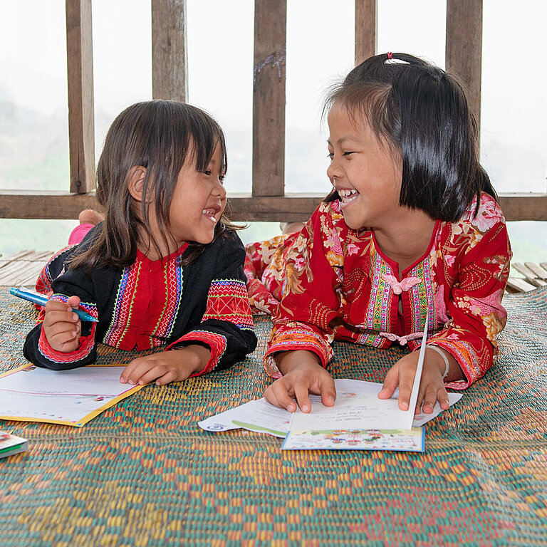 Plan-Patenkinder im thailändischen Chiang Rai