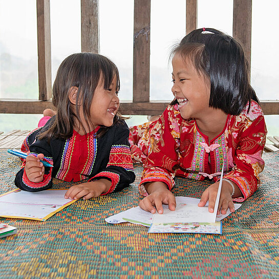 Plan-Patenkinder im thailändischen Chiang Rai