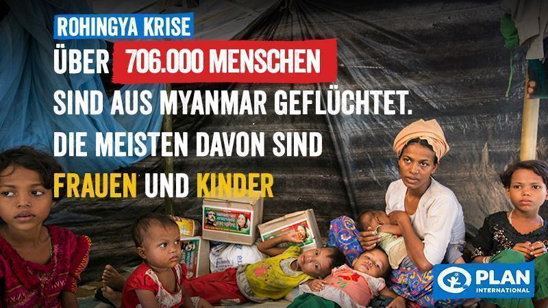 Nothilfe für die Rohingya