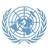 Das Logo der Vereinten Nationen. UN-Logo