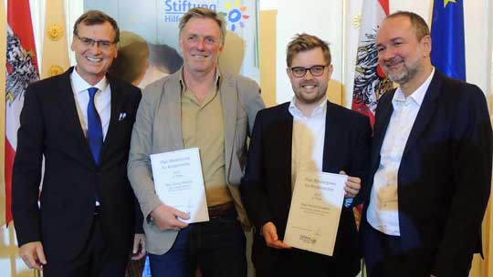 3.Platz Preisträger 2017 Herr Wimmer und Herr Smetana 3.Platz Preisträger 2017 Herr Wimmer und Herr Smetana