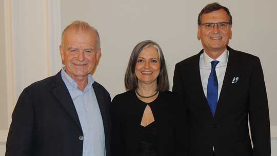 Rudi Klausnitzer, Irene Kaufmann und Thomas Kralinger Rudi Klausnitzer, Irene Kaufmann und Thomas Kralinger