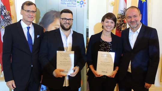 Der 2. Platz ging an Mag.a Gerhild Salcher und Mag. Sinisa Puktalovic cPlan