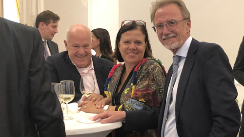 Michael Mendel, Susanne Bixner und Gerhard Feuchtmüller (c) Plan International Michael Mendel, Susanne Bixner und Gerhard Feuchtmüller (c) Plan International
