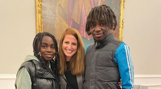 Bene Sulaka, Vanessa Böttcher, Daniel Sulaka (c) Stiftung Hilfe mit Plan Österreich