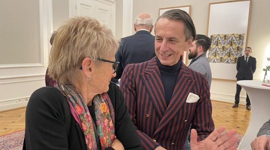 Fr. Böttcher und Christian Rainer (c) Stiftung Hilfe mit Plan Österreich